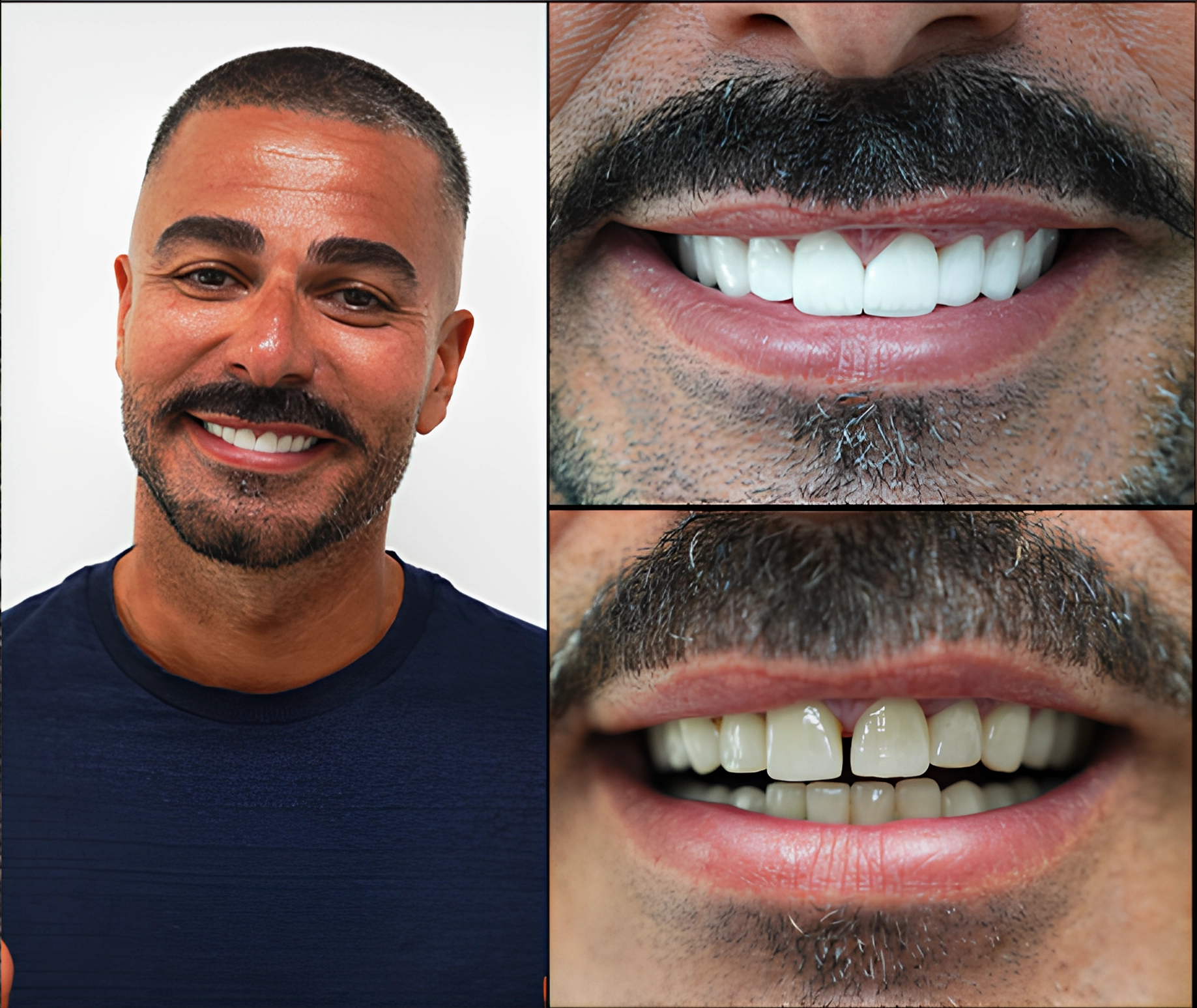 Hollywood Smile vorher und nachher